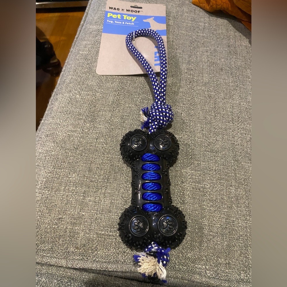 - Brand New Tug Toss & Fetchg fun  Interactive Toy For Dog.